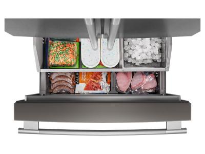 36" Kitchenaid 24 Cu. Ft. Counter-Depth French Door Refrigerator - KRFC236SPS