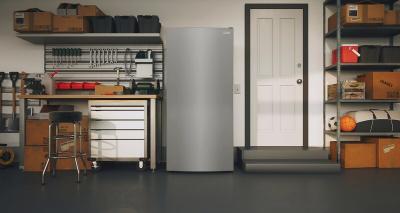 33" Frigidaire 20 Cu. Ft. Upright Freezer in Stainless Steel - FFUE2022AF