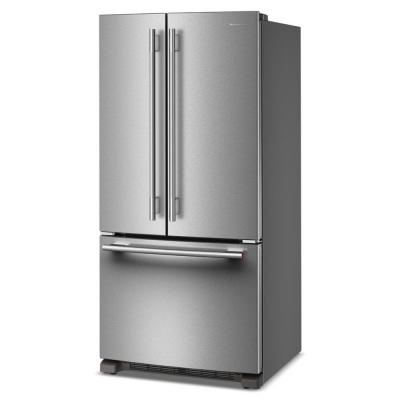33" KitchenAid 22 Cu. Ft.Standard-Depth French Door Refrigerator - KRFF333SPS