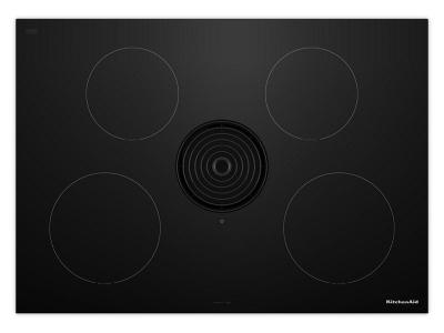 30" KitchenAid NextGen Induction Downdraft Cooktop with 4 Cooking Zones - KCID930SBL