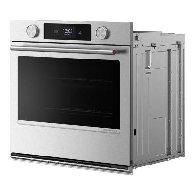 30" Kitchenaid Smart Electric Single Wall Oven with Assisted Cooking Modes - KOES730SPS
