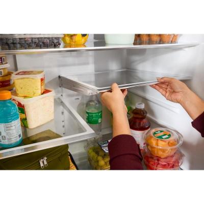 36" Whirlpool 30 Cu. Ft. French Door Refrigerator with Flexible Tempearture Drawer - WRMF3336SV