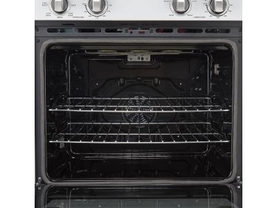 30" Forno Vomero 10 Cu. Ft Double Wall Oven in White - FBOEL1324-30WHT
