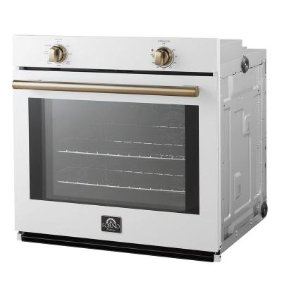 30" Forno Vomero  5 Cu.Ft. Wall Oven in White - FBOEL1370-30WHT