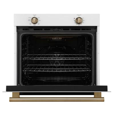 30" Forno Vomero  5 Cu.Ft. Wall Oven in White - FBOEL1370-30WHT