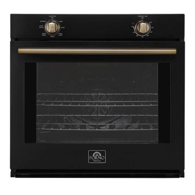 30" Forno Vomero 5 Cu.Ft. Wall Oven in Black - FBOEL1370-30BLK