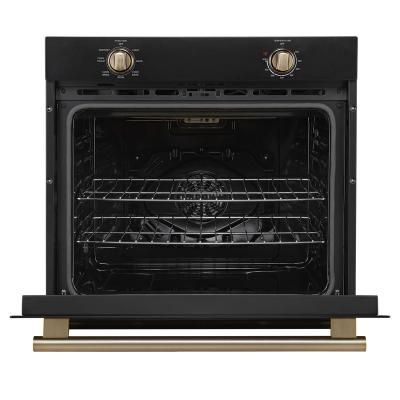 30" Forno Vomero 5 Cu.Ft. Wall Oven in Black - FBOEL1370-30BLK