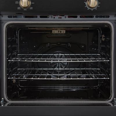 30" Forno Vomero 5 Cu.Ft. Wall Oven in Black - FBOEL1370-30BLK