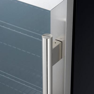 24" Forno Frescolino Beverage Cooler in Stainless Steel with LED Lighting and Triple Glass Door - FWCDR6665-24S