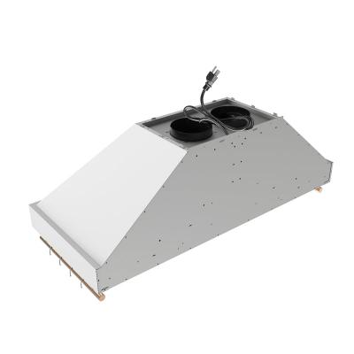 48" Forno Venezia Wall-Mounted Range Hood in White with Antique Brass Accessories Touch Controls and Baffle Filters - FRHWM5503-48WHT