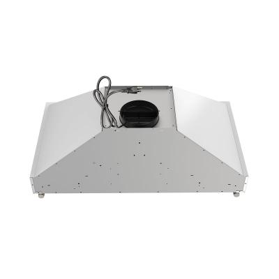 36" Forno Venezia Wall-Mounted Range Hood in White with Touch Controls and Baffle Filters - FRHWM5503-36WHT