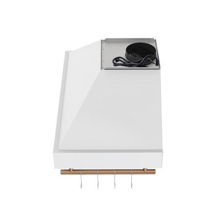 36" Forno Venezia Wall-Mounted Range Hood in White with Touch Controls and Baffle Filters - FRHWM5503-36WHT
