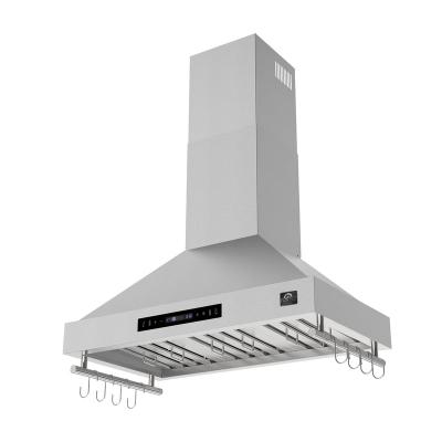 Forno Venezia 36 Inch Wall-Mounted Range Hood with Touch Controls and Baffle Filters - FRHWM5503-36