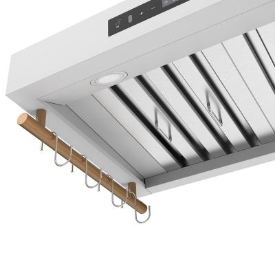 30" Forno Venezia Wall-Mounted Range Hood in White with Touch Controls and Baffle Filters - FRHWM5503-30WHT