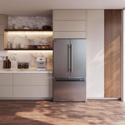36" Forno Rivello 27.4 Cu. Ft. French Door Refrigerator in Stainless Steel - FFFFD1783-36S