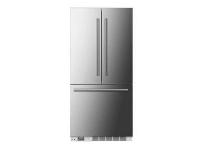 36" Forno Rivestito 15.5 Cu. Ft. French Door Refrigerator - FFRBI1811-36