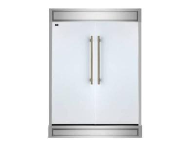 60" Forno Maderno 27.2 Cu. Ft. Convertible Refrigerator/Freezer in White - FFFFD1722-60MG-WHT