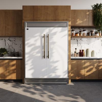 60" Forno Maderno 27.2 Cu. Ft. Convertible Refrigerator/Freezer in White - FFFFD1722-60MG-WHT