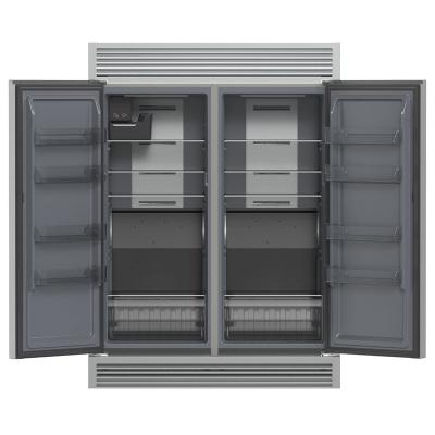 60" Forno Fortezza 28 Cu. Ft. Convertible Refrigerator/Freezer - FFFFD1738-60SG