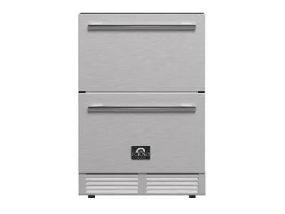 24" Forno Cosenza 4.69 Cu. Ft. Built-In Indoor/Outdoor Drawer Freezer - FDRBI1838-24S