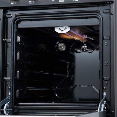 20" Forno Lamazze Freestanding Gas Range in Black - FFSGS6265-20BLK