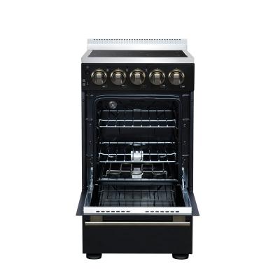 20" Forno Pallerano Freestanding Electric Range in Black - FFSEL6051-20BLK