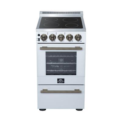 20" Forno Pallerano Freestanding Electric Range in White - FFSEL6051-20WHT