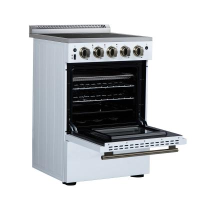 24" Forno Loiano Freestanding Electric Range in White - FFSEL6099-24WHT