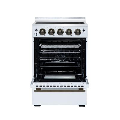 24" Forno Loiano Freestanding Electric Range in White - FFSEL6099-24WHT