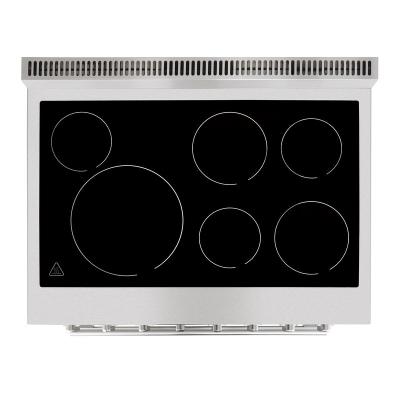 36" Forno Paolo Freestanding Electric Range in Stainless Steel - FFSEL6011-36