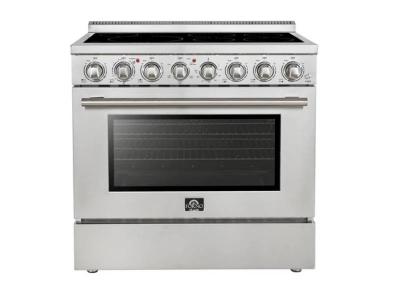36" Forno Paolo Freestanding Electric Range in Stainless Steel - FFSEL6011-36