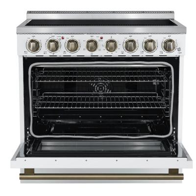 36" Forno Paolo Freestanding Electric Range in White - FFSEL6011-36WHT