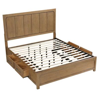 Haven King Platform Bed with Storage Side Rails - 2336K-K