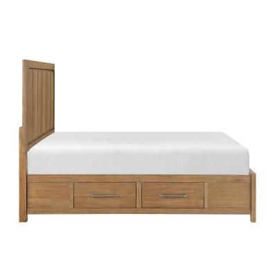 Haven Queen Platform Bed with Storage Side Rails - 2336K-CK