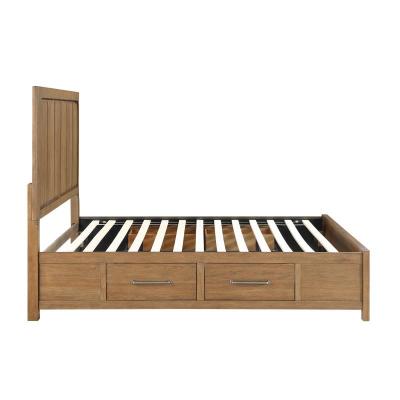 Haven Queen Platform Bed with Storage Side Rails - 2336K-CK