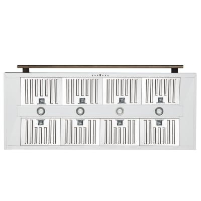 60" Forno Aria Wall-Mounted Range Hood in White - FRHWM5095-60WHT