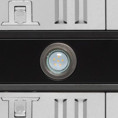 60" Forno Aria Wall-Mounted Range Hood in Black - FRHWM5095-60BLK