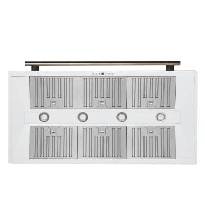48" Forno Aria Wall-Mounted Range Hood in White - FRHWM5095-48WHT