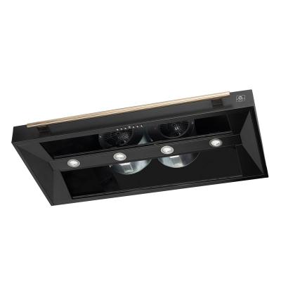 48" Forno Aria Wall-Mounted Range Hood in Black - FRHWM5095-48BLK