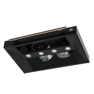 36" Forno Aria Wall-Mounted Range Hood in Black - FRHWM5095-36BLK