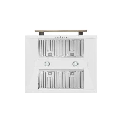 30" Forno Aria Wall-Mounted Range Hood in White - FRHWM5095-30WHT
