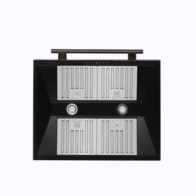 30" Forno Aria Wall-Mounted Range Hood in Black - FRHWM5095-30BLK