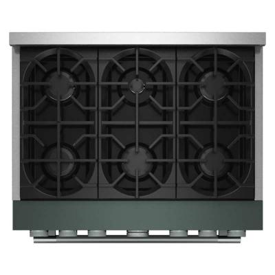 36" KitchenAid 6 Burner Commercial-Style Gas Range - KFGS936SJP