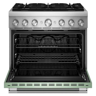 36" Kitchenaid 6 Burner Commercial-Style Dual Fuel Range - KFDS936SDC