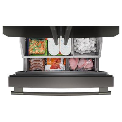 36" Kitchenaid Counter-Depth French Door Refrigerator with Internal Water Dispenser - KRFC336SBE