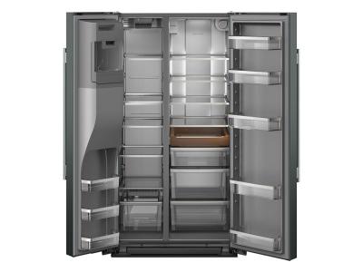 36" KitchenAid 20.8 Cu. Ft. Counter-Depth Side-by-Side Refrigerator - KRSC536RJP
