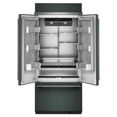36" Kitchenaid 20.8 Cu. Ft. Built-In French Door Bottom Mount Refrigerator - KBFN536SJP