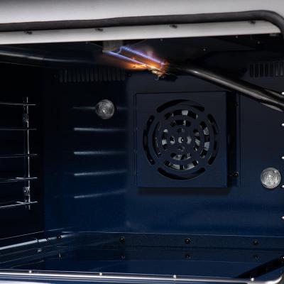 48" Forno Massimo Black Freestanding 8 Burners True Convection Oven Gas Range - FFSGS6239-48BLK