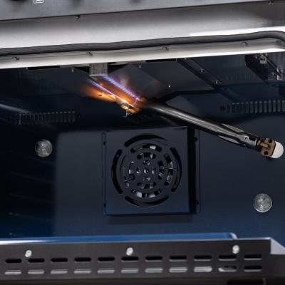 36" Forno Massimo Black Freestanding 6 Sealed Burners Gas Range Convection Oven Energy Efficient - FFSGS6239-36BLK