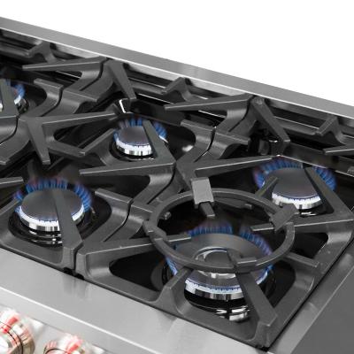 60" Forno Massimo Freestanding 10 Burners True Convection Oven Gas Range - FFSGS6239-60